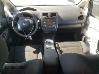 2016 Nissan LEAF S with VIN 1N4AZ0CP4GC301873, listed as a Copart auction lot 63810823 with 47,794 mi miles. Bid and sale history available at carsss.com. Image 8.