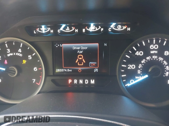 2018 Ford F-150 XL with VIN 1FTEW1E50JKF96277, listed as a IAAI auction lot 42130253 with 63,374 mi miles and . Bid and sale history available at DreamBid. Image 7.