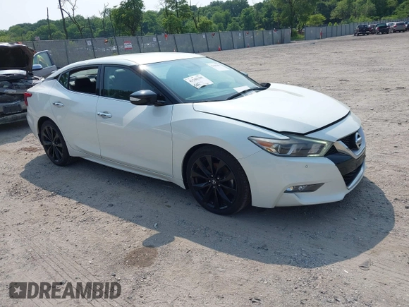 2017 Nissan Maxima SL with VIN 1N4AA6AP6HC432141, listed as a IAAI auction lot 42441283 with 93,730 mi miles and . Bid and sale history available at DreamBid. Image 1.