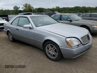 1995 Mercedes-Benz S with VIN WDBGA70E7SA255224, listed as a Copart auction lot 70539574 with 197,990 mi miles and Salvage Title. Bid and sale history available at DreamBid. Image 4.