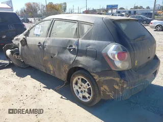 2009 Pontiac Vibe w/1SB with VIN 5Y2SP67029Z466888, listed as a IAAI auction lot 40693603 with 1 mi miles. Bid and sale history available at carsss.com. Image 3.