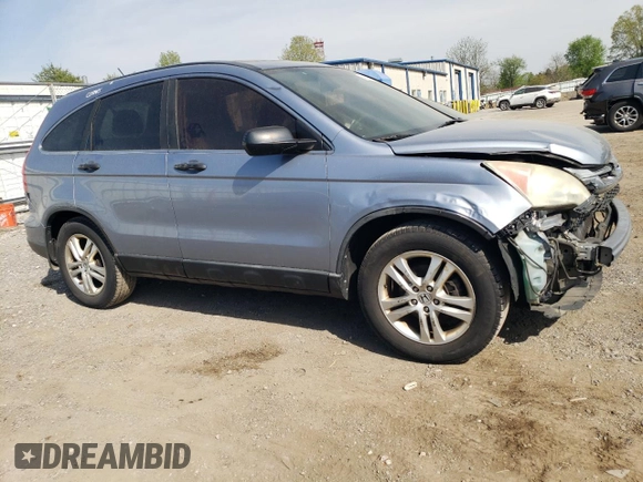 2011 Honda CR-V EX with VIN 5J6RE3H53BL011869, listed as a Copart auction lot 53920635 with 315,263 mi miles and Clean Title. Bid and sale history available at DreamBid. Image 4.