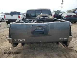 2006 Nissan Titan SE with VIN 1N6BA06A06N521931, listed as a Copart auction lot 50699715 with Not Provided miles and Salvage Title. Bid and sale history available at DreamBid. Image 6.