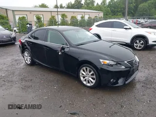 2014 Lexus IS 250 with VIN JTHBF1D22E5024270, listed as a IAAI auction lot 42491227 with 95,379 mi miles and . Bid and sale history available at DreamBid. Image 1.