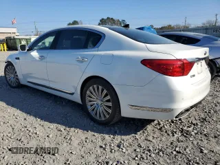 2015 Kia K900 Premium with VIN KNALU4D47F6024370, listed as a Copart auction lot 84965204 with 50,999 mi miles and Salvage Title. Bid and sale history available at carsss.com. Image 2.