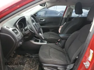2018 Jeep Compass Sport with VIN 3C4NJCAB2JT411036, listed as a Copart auction lot 46046895 with 102,642 mi miles and Salvage Title. Bid and sale history available at carsss.com. Image 7.
