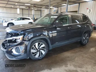 2024 Volkswagen Atlas SE with VIN 1V2HR2CA6RC580681, listed as a Copart auction lot 62478095 with 22,485 mi miles and Clean title. Bid and sale history available at DreamBid. Image 1.
