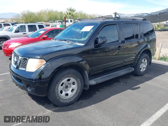 2006 Nissan Pathfinder SE z VIN 5N1AR18U26C683166, wystawiony jako IAAI lot #41843538 z przebiegiem 167 512 mil mil oraz . Historia ofert i sprzedaży dostępna na DreamBid. Obrazek 2.