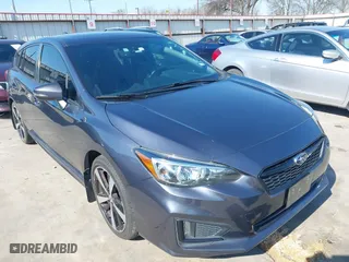2017 Subaru Impreza Sport with VIN 4S3GTAM63H3750917, listed as a IAAI auction lot 41609925 with 138,550 mi miles. Bid and sale history available at carsss.com. Image 1.