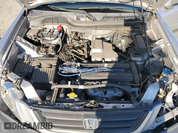 2001 Honda CR-V EX with VIN JHLRD18651C003635, listed as a Copart auction lot 50456445 with 136,558 mi miles and Salvage Title. Bid and sale history available at carsss.com. Image 12.