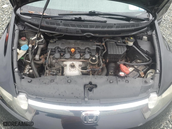 2008 Honda Civic Sdn EX with VIN 2HGFA15838H350792, listed as a Copart auction lot 80783874 with 225,041 mi miles and Salvage Title. Bid and sale history available at carsss.com. Image 11.