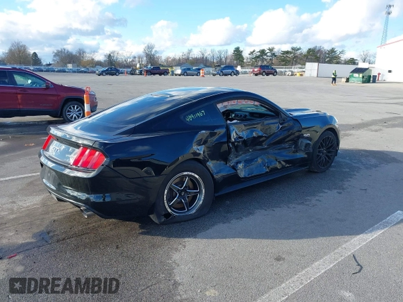 2017 Ford Mustang GT with VIN 1FA6P8CF4H5303064, listed as a IAAI auction lot 40911967 with 56,386 mi miles and . Bid and sale history available at DreamBid. Image 4.