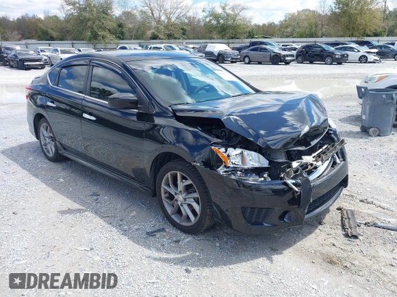 2013 Nissan Sentra SR z VIN 3N1AB7AP7DL648546, wystawiony jako IAAI lot #41881015 z przebiegiem 163 175 mil mil oraz . Historia ofert i sprzedaży dostępna na DreamBid. Obrazek 1.