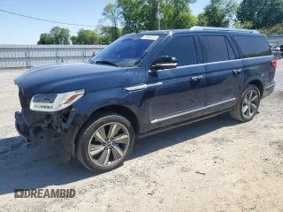 2019 Lincoln Navigator Reserve z VIN 5LMJJ3LT0KEL08356, wystawiony jako Copart lot #51905225 z przebiegiem 143 300 mil mil oraz Szkoda całkowita • Salvage title. Historia ofert i sprzedaży dostępna na DreamBid. Obrazek 1.