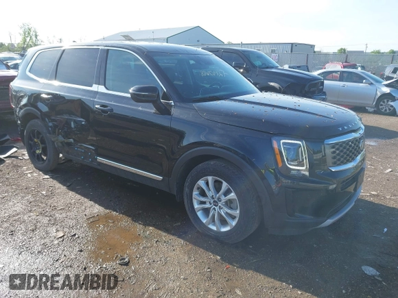 2020 Kia Telluride LX with VIN 5XYP24HC1LG010534, listed as a IAAI auction lot 42140688 with 121,113 mi miles and . Bid and sale history available at DreamBid. Image 1.
