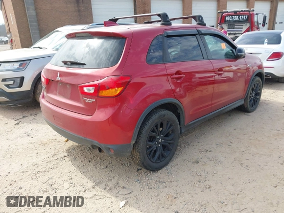 2017 Mitsubishi Outlander ES with VIN JA4AP3AU8HZ034854, listed as a IAAI auction lot 41667505 with 93,238 mi miles and . Bid and sale history available at DreamBid. Image 4.