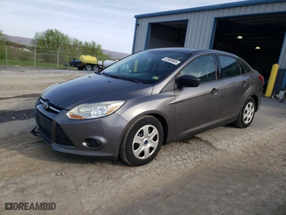 2013 Ford Focus S with VIN 1FADP3E28DL136444, listed as a Copart auction lot 53989865 with 167,479 mi miles and Salvage Title. Bid and sale history available at carsss.com. Image 1.