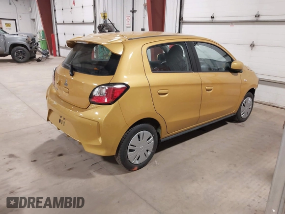 2024 Mitsubishi Mirage ES z VIN ML32AUHJ5RH032972, wystawiony jako IAAI lot #41755304 z przebiegiem 1 055 mil mil oraz . Historia ofert i sprzedaży dostępna na DreamBid. Obrazek 4.