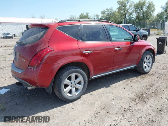 2006 Nissan Murano SL с VIN JN8AZ08T56W421845, выставлен на аукционе IAAI как лот 42431126 с пробегом 186 045 миль миль и . История ставок и продаж доступна на DreamBid. Изображение 4.