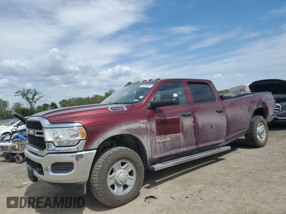 2019 Ram 2500 Tradesman with VIN 3C6UR5HJ5KG539060, listed as a Copart auction lot 56026925 with 174,155 mi miles and Salvage title. Bid and sale history available at DreamBid. Image 1.