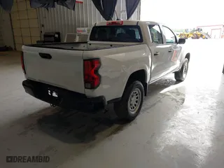 2024 Chevrolet Colorado 2WD Work Truck with VIN 1GCGSBEC8R1213406, listed as a IAAI auction lot 42117511 with 13,072 mi miles. Bid and sale history available at carsss.com. Image 4.