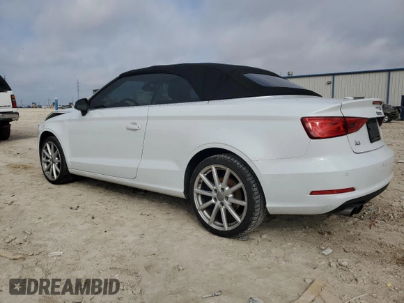 2015 Audi A3 1.8T Premium Plus with VIN WAU5CLFF8F1099645, listed as a Copart auction lot 43470255 with 83,301 mi miles and Salvage Title. Bid and sale history available at carsss.com. Image 2.