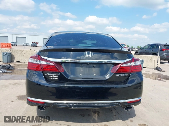2016 Honda Accord Sport with VIN 1HGCR2F59GA060740, listed as a IAAI auction lot 42200371 with 140,679 mi miles and . Bid and sale history available at DreamBid. Image 17.