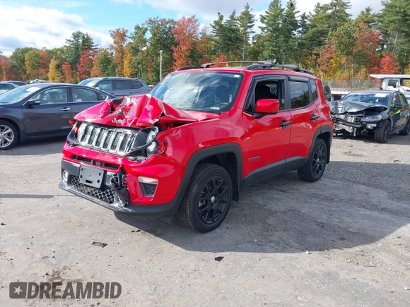 2021 Jeep Renegade Latitude with VIN ZACNJDBB8MPM76728, listed as a IAAI auction lot 40611424 with 49,781 mi miles and . Bid and sale history available at DreamBid. Image 17.