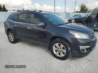 2014 Chevrolet Traverse LT z VIN 1GNKRHKD7EJ361571, wystawiony jako Copart lot #55230425 z przebiegiem Nie podano mil oraz Nie do naprawy • Non repairable. Historia ofert i sprzedaży dostępna na DreamBid. Obrazek 4.