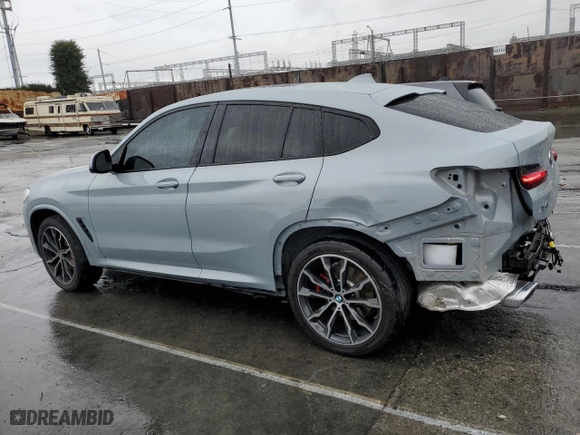 2022 BMW X4 xDrive30i with VIN 5UX33DT01N9K75935, listed as a Copart auction lot 45052275 with NaN miles and Salvage Title. Bid and sale history available at carsss.com. Image 2.