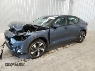 2023 Polestar 2 with VIN YSMED3KAXPL143617, listed as a Copart auction lot 78780934 with 26,604 mi miles and Salvage Title. Bid and sale history available at carsss.com. Image 1.