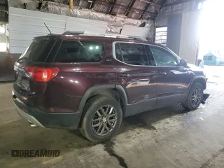 2017 GMC Acadia SLT with VIN 1GKKNULS8HZ223039, listed as a Copart auction lot 59503255 with 186,577 mi miles and Salvage title. Bid and sale history available at DreamBid. Image 3.