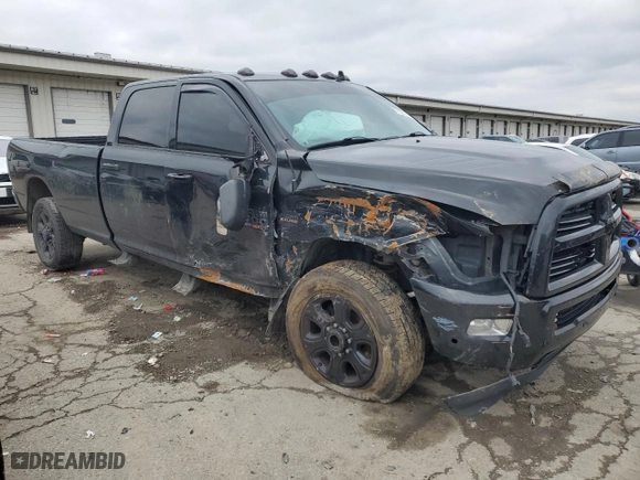 2017 Ram 2500 Big Horn with VIN 3C6UR5JJ9HG570590, listed as a Copart auction lot 40832324 with 217,780 mi miles and Salvage Title. Bid and sale history available at carsss.com. Image 4.