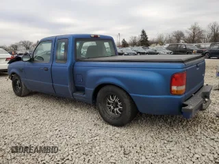 1999 Ford Ranger XL with VIN 1FTYR14V7XPB28399, listed as a Copart auction lot 48479455 with 133,285 mi miles and Salvage Title. Bid and sale history available at carsss.com. Image 2.