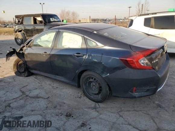 2019 Honda Civic LX with VIN 2HGFC2F67KH518390, listed as a Copart auction lot 48434325 with Not Provided miles and Salvage Title. Bid and sale history available at DreamBid. Image 2.