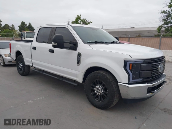 2019 Ford F-250 XL with VIN 1FT7W2A66KEF60607, listed as a IAAI auction lot 42121732 with 109,159 mi miles and . Bid and sale history available at DreamBid. Image 1.