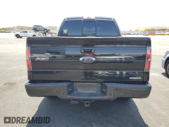 2014 Ford F-150 XL with VIN 1FTFW1CF1EKG32922, listed as a Copart auction lot 61793425 with 142,303 mi miles and Salvage title. Bid and sale history available at DreamBid. Image 6.