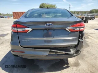 2019 Ford Fusion S with VIN 3FA6P0G77KR146977, listed as a Copart auction lot 50075255 with 47,473 mi miles and Salvage Title. Bid and sale history available at carsss.com. Image 6.