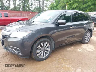 2014 Acura MDX Technology with VIN 5FRYD4H49EB044639, listed as a IAAI auction lot 42062380 with 191,699 mi miles and . Bid and sale history available at DreamBid. Image 17.