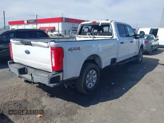 2024 Ford Super Duty F-250 SRW XL with VIN 1FT7W2BT8RED03723, listed as a IAAI auction lot 41623084 with 52,249 mi miles. Bid and sale history available at carsss.com. Image 4.