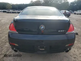 2007 BMW 6 Series 650i with VIN WBAEH13567CR51918, listed as a Copart auction lot 76337784 with 135,313 mi miles and Salvage Title. Bid and sale history available at carsss.com. Image 6.