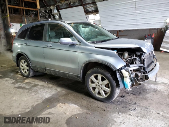 2007 Honda CR-V EX-L with VIN JHLRE48737C059248, listed as a Copart auction lot 51430215 with 187,453 mi miles and Salvage Title. Bid and sale history available at carsss.com. Image 4.