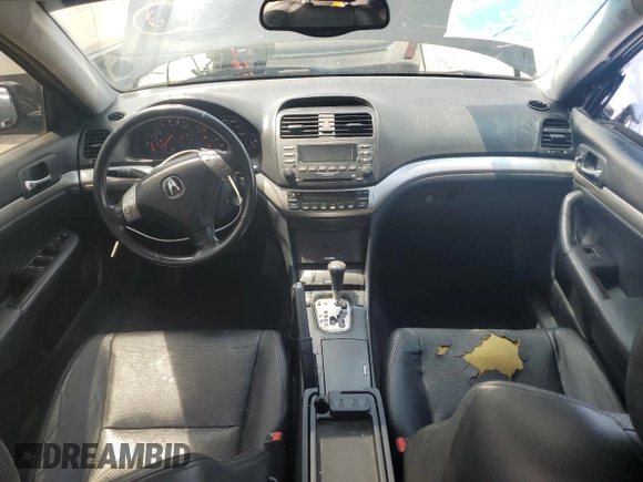 2004 Acura TSX with VIN JH4CL96804C028079, listed as a Copart auction lot 54980475 with 180,083 mi miles and Salvage title. Bid and sale history available at DreamBid. Image 8.