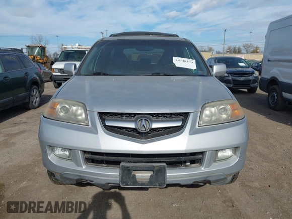2005 Acura MDX with VIN 2HNYD18275H516534, listed as a IAAI auction lot 40748309 with 195,027 mi miles. Bid and sale history available at carsss.com. Image 6.
