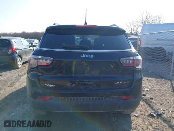 2020 Jeep Compass Limited with VIN 3C4NJCCB9LT187666, listed as a IAAI auction lot 41777761 with 80,129 mi miles and . Bid and sale history available at DreamBid. Image 16.
