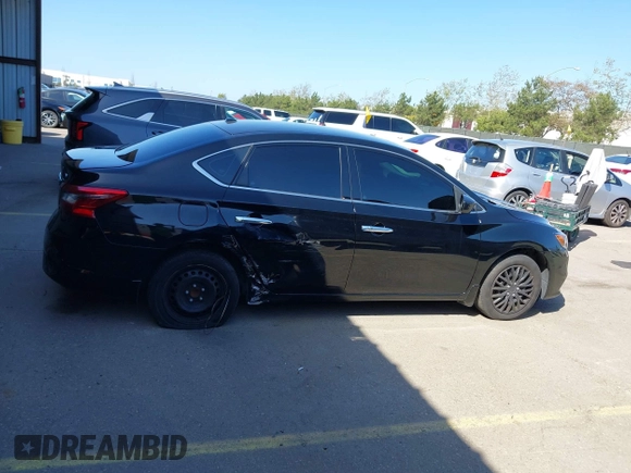 2016 Nissan Sentra S with VIN 3N1AB7APXGL644625, listed as a IAAI auction lot 41829110 with 58,728 mi miles. Bid and sale history available at carsss.com. Image 13.