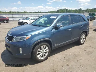 2014 Kia Sorento EX with VIN 5XYKUDA70EG547710, listed as a Copart auction lot 61933455 with 112,305 mi miles and Clean title. Bid and sale history available at DreamBid. Image 1.