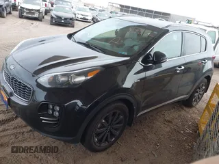 2018 Kia Sportage EX with VIN KNDPNCAC8J7460042, listed as a IAAI auction lot 41928598 with 234,870 mi miles and . Bid and sale history available at carsss.com. Image 17.