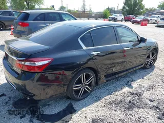 2016 Honda Accord Sport with VIN 1HGCR2F59GA154035, listed as a IAAI auction lot 42714171 with 205,649 mi miles and . Bid and sale history available at DreamBid. Image 4.