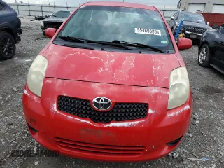 2007 Toyota Yaris with VIN JTDJT923575071926, listed as a Copart auction lot 55469885 with 185,234 mi miles and Clean Title. Bid and sale history available at carsss.com. Image 5.